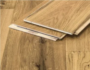 Parkett Landhausdiele Waka Eiche handgehobelt geölt Klick Rustik